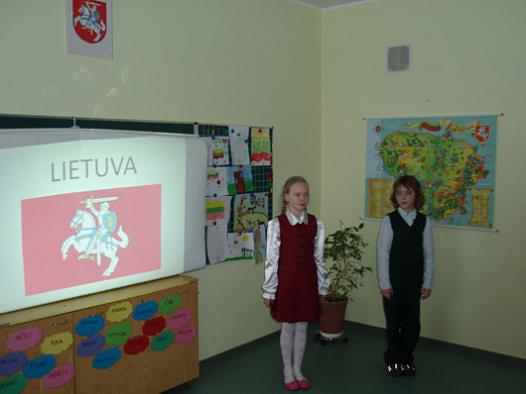 Lietuvos valstybės diena Ringaudų pradinėje mokykloje