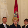 Prezidentė D. Grybauskaitė įteikė garbės raštą ringaudiškei Ingai Mikštaitei